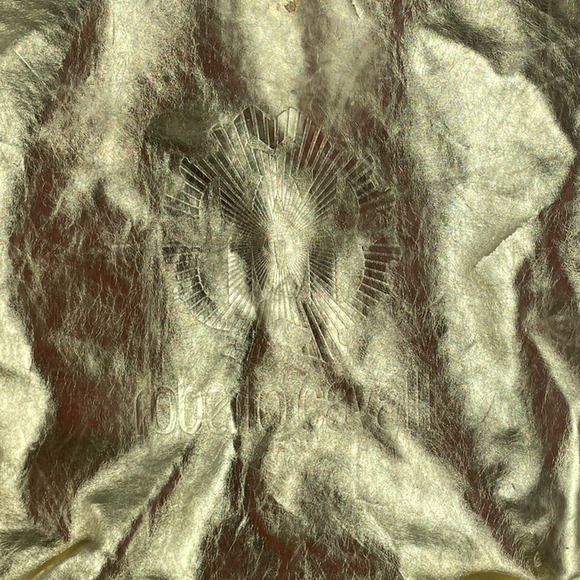 ROBERTO CAVALLI LARGE GOLD BAG - Picture 2 of 7